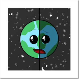 Help Earth Posters and Art